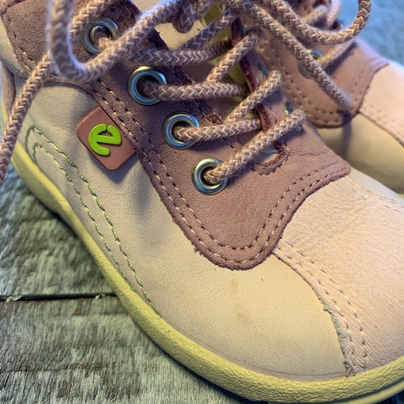 Infant Ecco Light Pink Leather Boots - Picture 7 of 7
